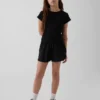 Shorts de course à ourlet papillon à séchage rapide pour enfants