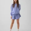 Shorts de course à ourlet papillon à séchage rapide pour enfants