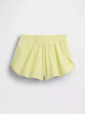 Shorts de course à ourlet papillon à séchage rapide pour enfants