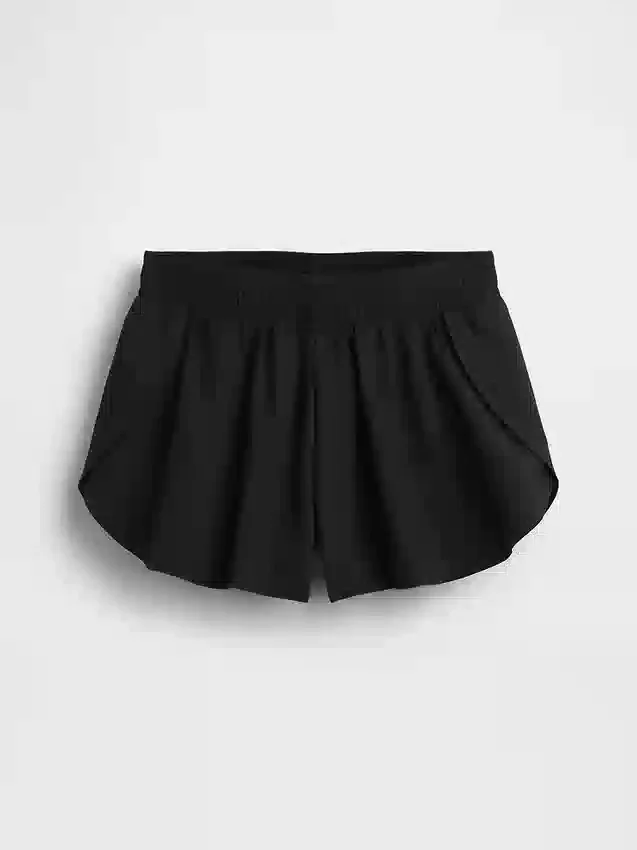 Shorts de course à ourlet papillon à séchage rapide pour enfants