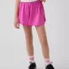 Shorts de course à ourlet papillon à séchage rapide pour enfants