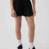 Shorts de course à ourlet papillon à séchage rapide pour enfants