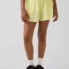 Shorts de course à ourlet papillon à séchage rapide pour enfants