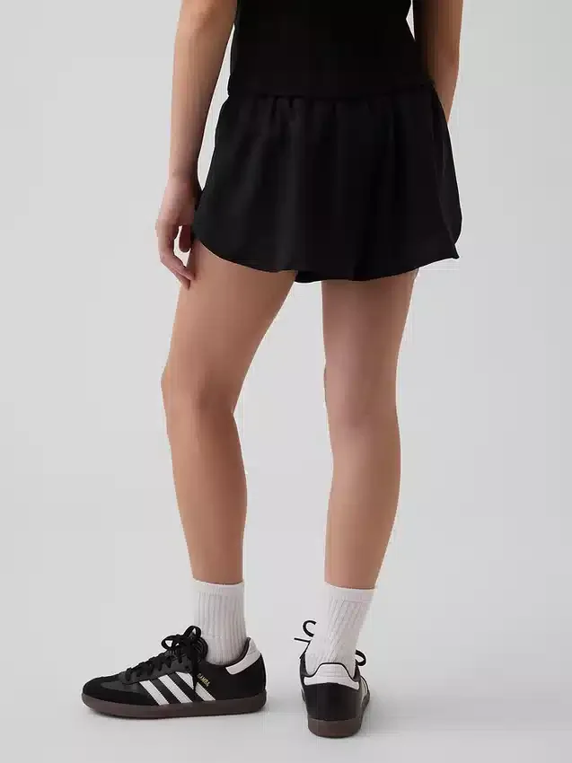 Shorts de course à ourlet papillon à séchage rapide pour enfants