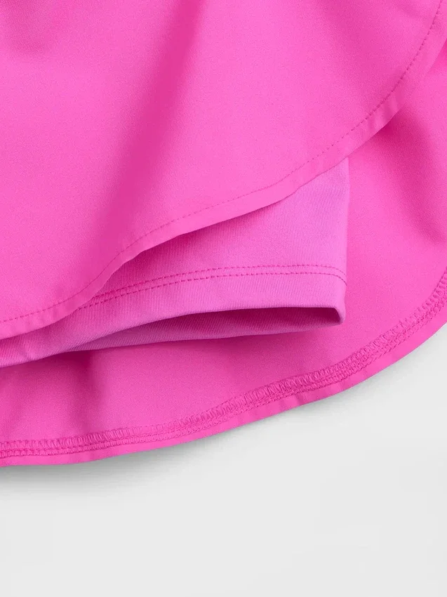 Shorts de course à ourlet papillon à séchage rapide pour enfants