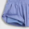 Shorts de course à ourlet papillon à séchage rapide pour enfants