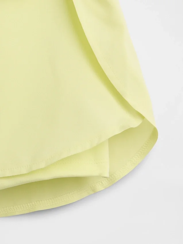 Shorts de course à ourlet papillon à séchage rapide pour enfants