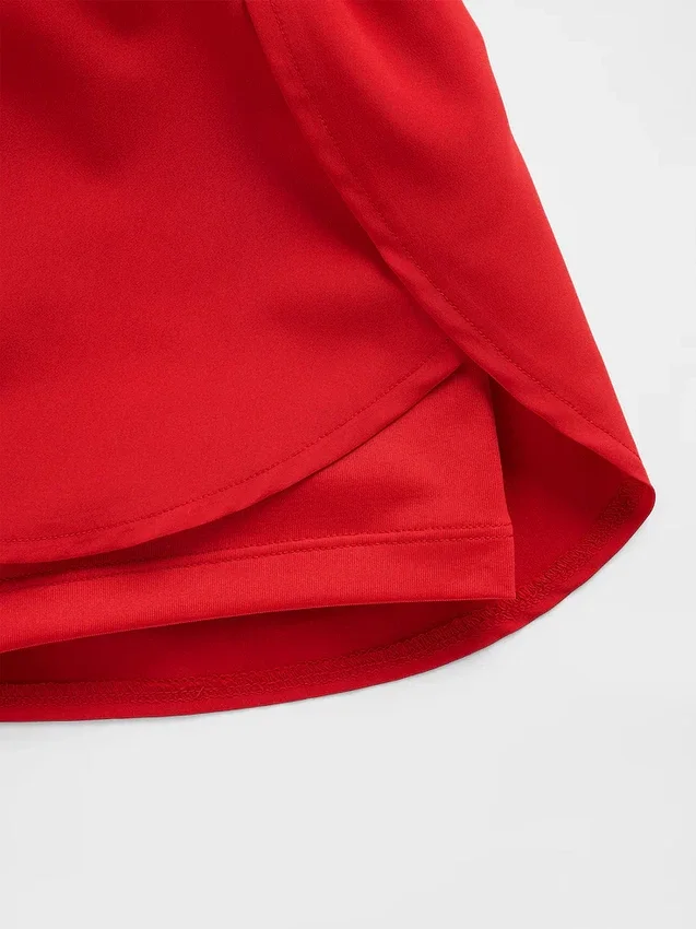 Shorts de course à ourlet papillon à séchage rapide pour enfants
