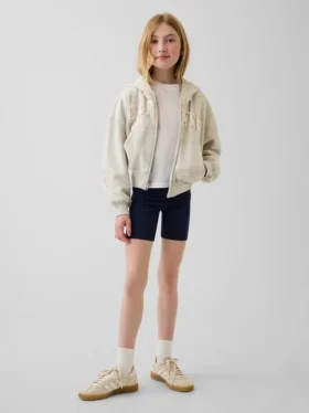 Shorts de cyclisme à revers pour enfants