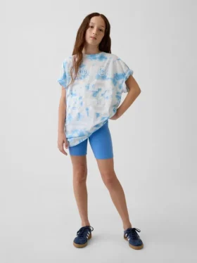 Shorts de cyclisme à revers pour enfants