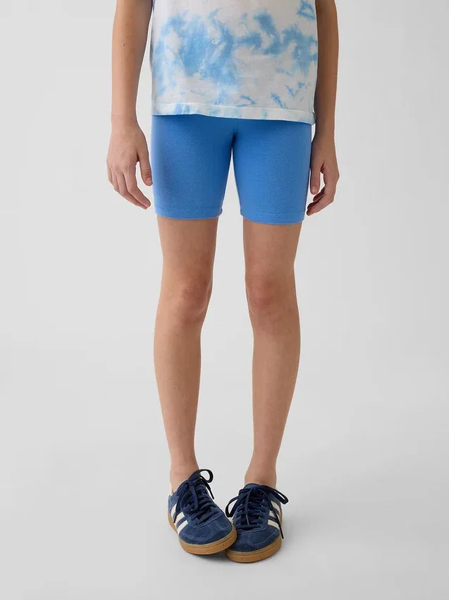 Shorts de cyclisme à revers pour enfants
