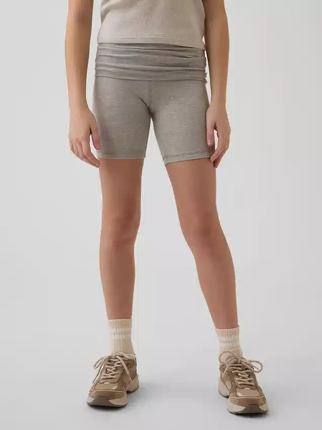 Shorts de cyclisme à revers pour enfants
