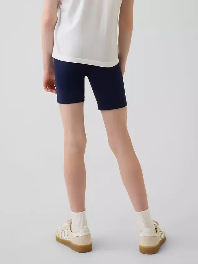 Shorts de cyclisme à revers pour enfants