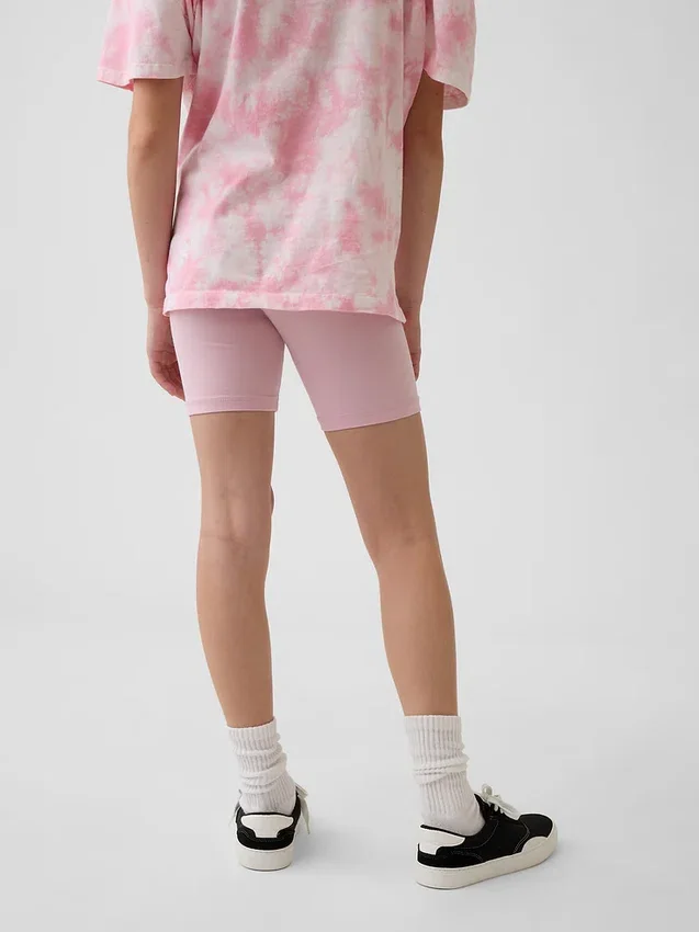 Shorts de cyclisme à revers pour enfants