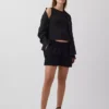 Shorts de maternité faciles à enfiler sous le ventre