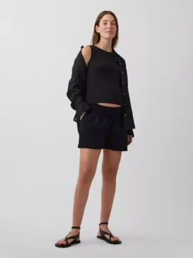 Shorts de maternité faciles à enfiler sous le ventre