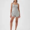 Shorts de pyjama ample à mini-côtes