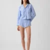 Shorts de pyjama bloomer en popeline