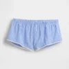 Shorts de pyjama bloomer en popeline