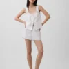 Shorts de pyjama brodés