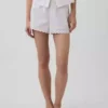 Shorts de pyjama brodés