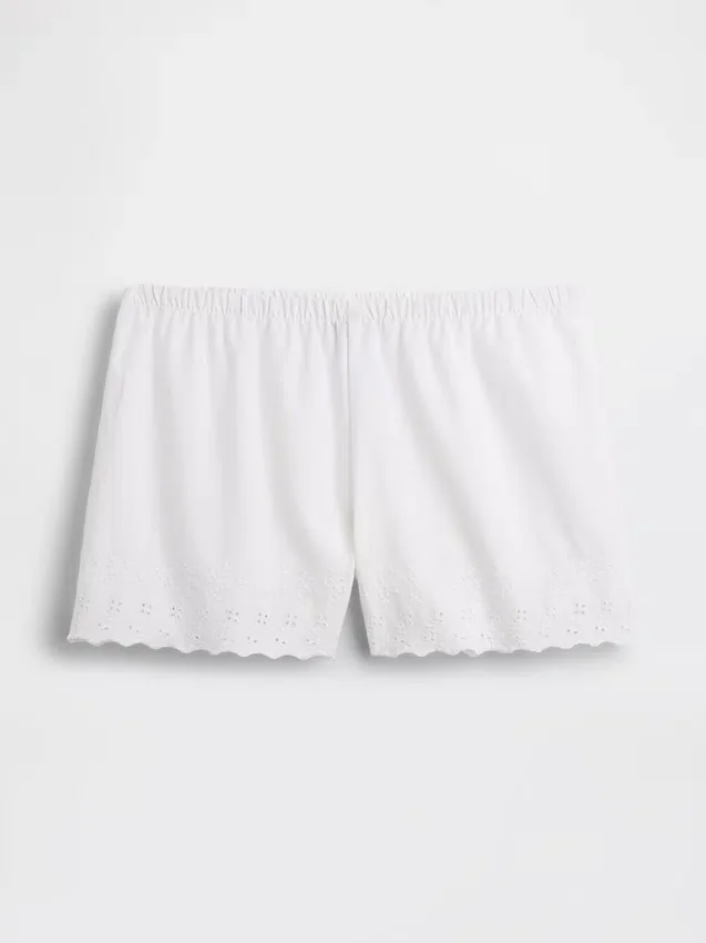 Shorts de pyjama brodés