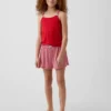 Shorts de pyjama à côtes recyclé pour enfants