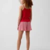 Shorts de pyjama à côtes recyclé pour enfants