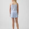 Shorts de pyjama à côtes recyclé pour enfants