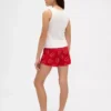 Shorts de pyjama en flanelle recyclée pour enfants