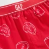 Shorts de pyjama en flanelle recyclée pour enfants