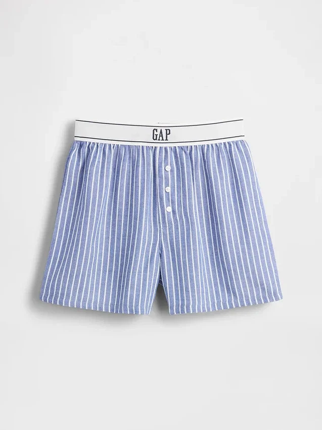 Shorts de pyjama en flanelle recyclée pour enfants