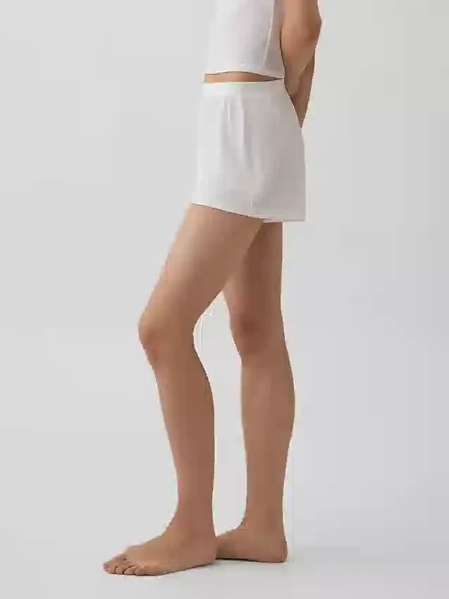 Shorts de pyjama en modal côtelé ultra-doux