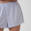 Shorts de pyjama en modal côtelé ultra-doux