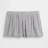 Shorts de pyjama en modal côtelé ultra-doux