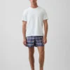 Shorts de pyjama en oxford