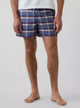 Shorts de pyjama en oxford