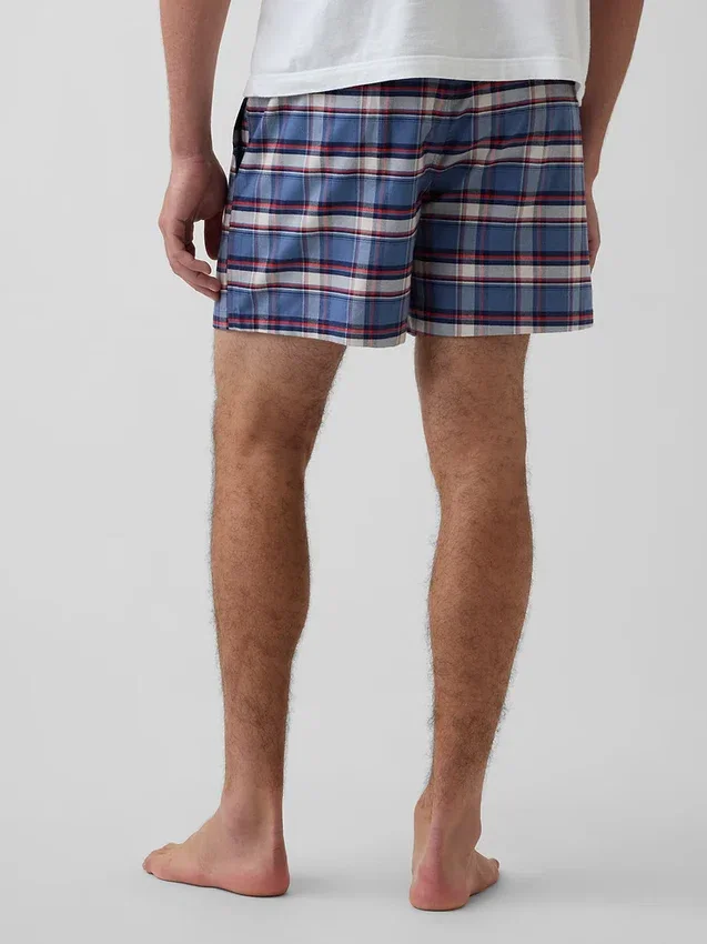 Shorts de pyjama en oxford