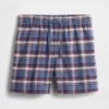 Shorts de pyjama en oxford