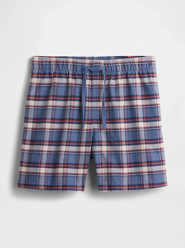 Shorts de pyjama en oxford
