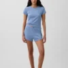 Shorts de pyjama en pointelle