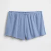 Shorts de pyjama en pointelle