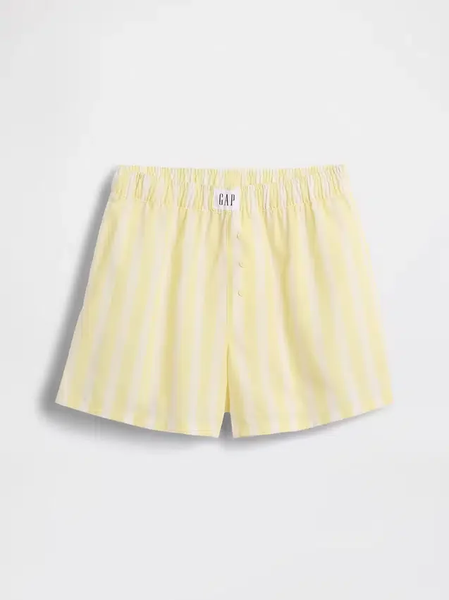 Shorts de pyjama en popeline recyclée pour enfant