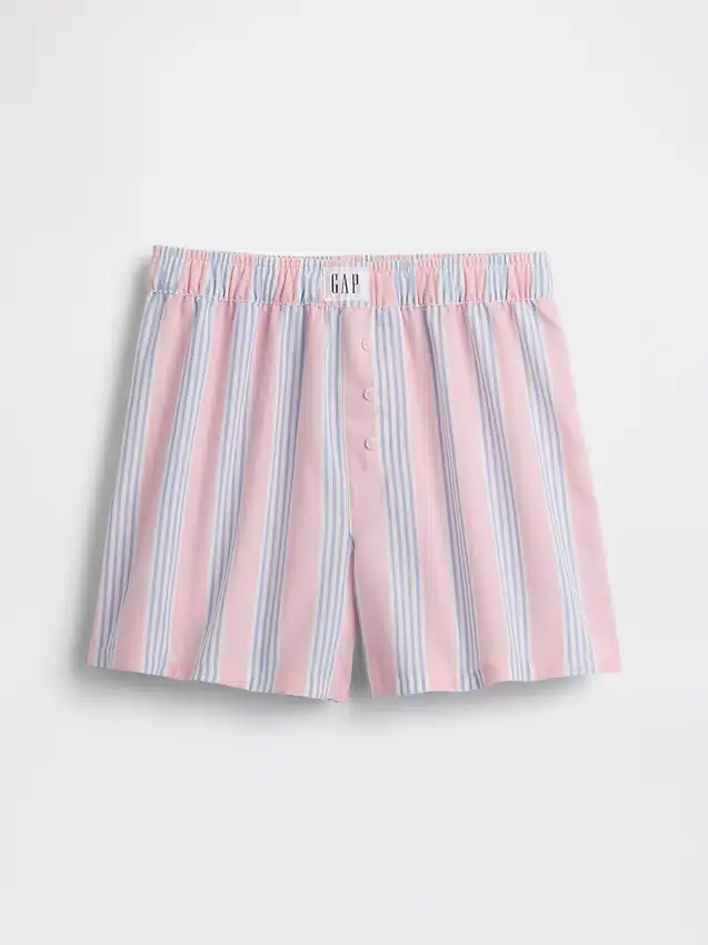 Shorts de pyjama en popeline recyclée pour enfant