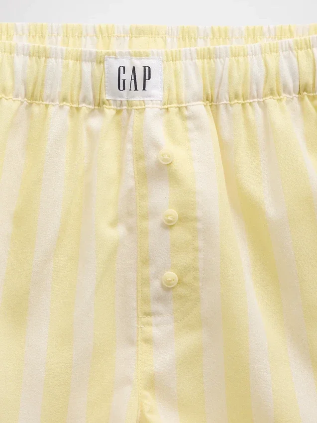 Shorts de pyjama en popeline recyclée pour enfant