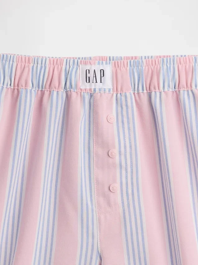 Shorts de pyjama en popeline recyclée pour enfant