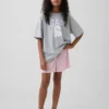 Shorts de pyjama pour enfant en pointelle recyclée