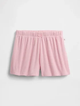 Shorts de pyjama pour enfant en pointelle recyclée