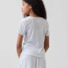 Shorts de pyjama pour enfant en pointelle recyclée
