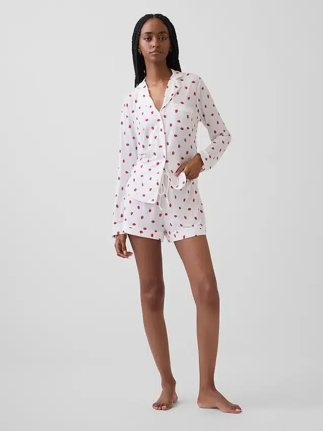 Shorts de pyjama ultra-doux en modal